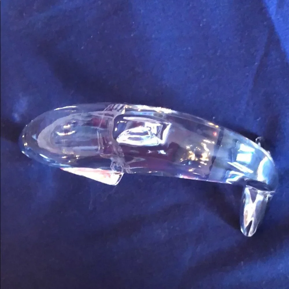 Vintage Baccarat Dolphin